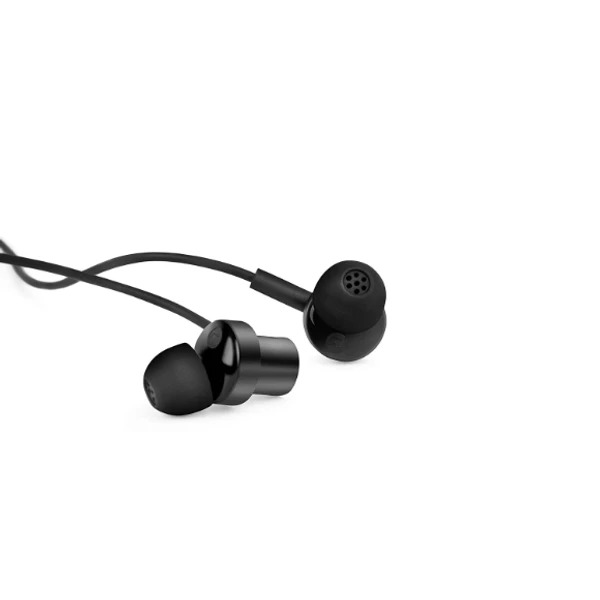 Mi Dual Driver in-Ear Earphones with Mic and Long Tangle-Free Cable(Black)